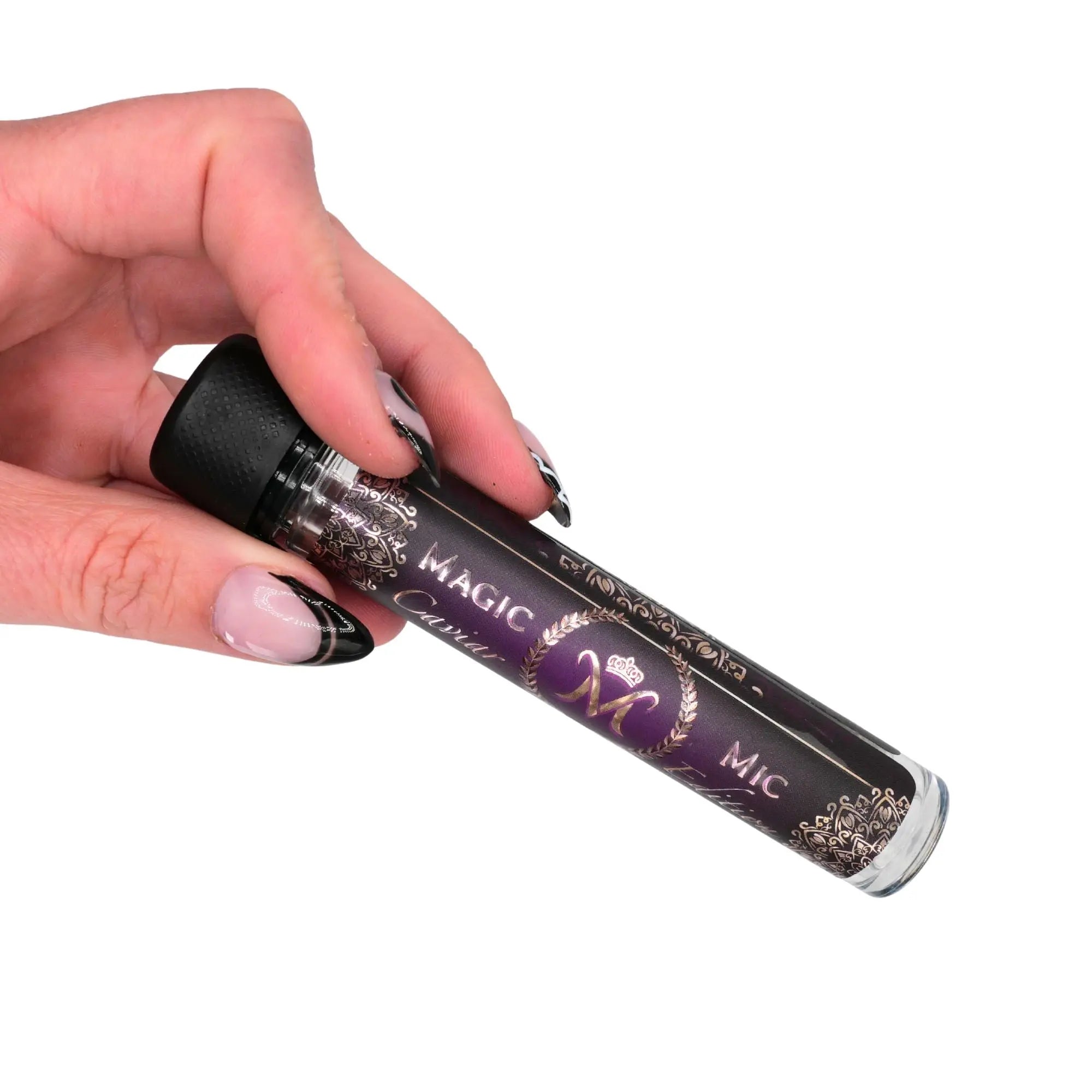 Magic Mic:"Caviar Edition" Hash Hole Infused Blunt (2g) Puffy Parcel