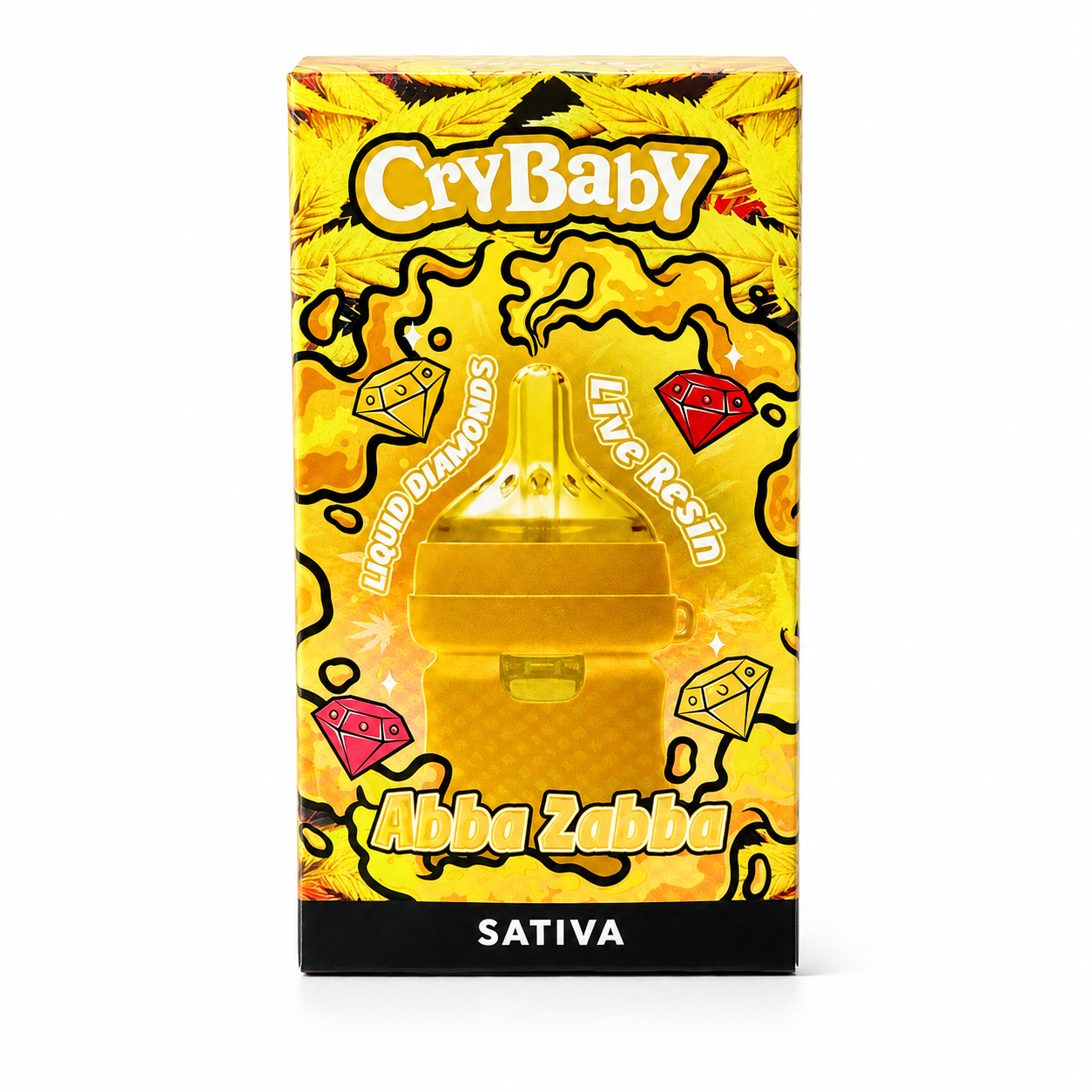 CryBaby Bottle Edition (2G) Vape | Abba Zabba Puffy Parcel