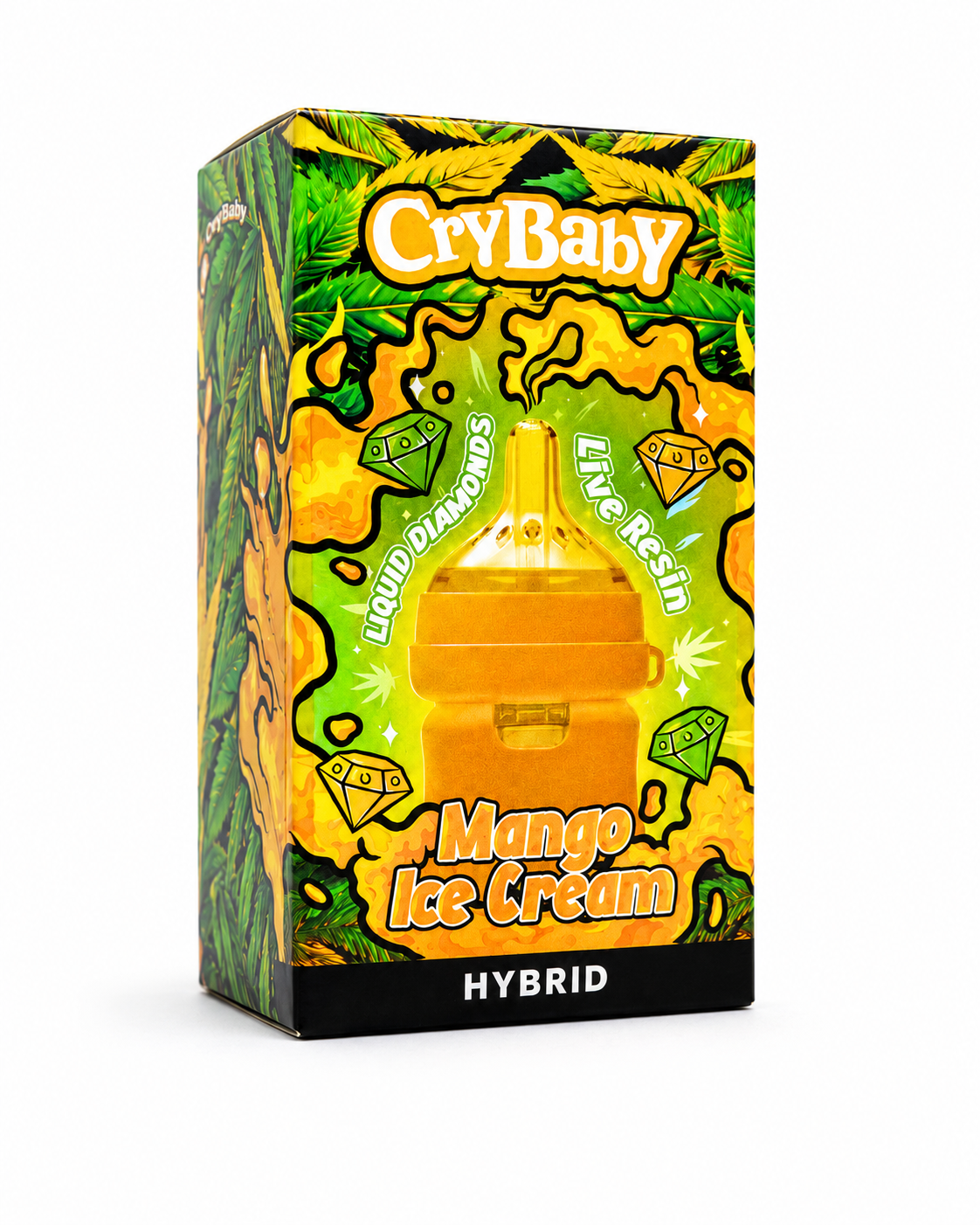 CryBaby Bottle Edition (2G) Vape | Mango Ice Cream Puffy Parcel