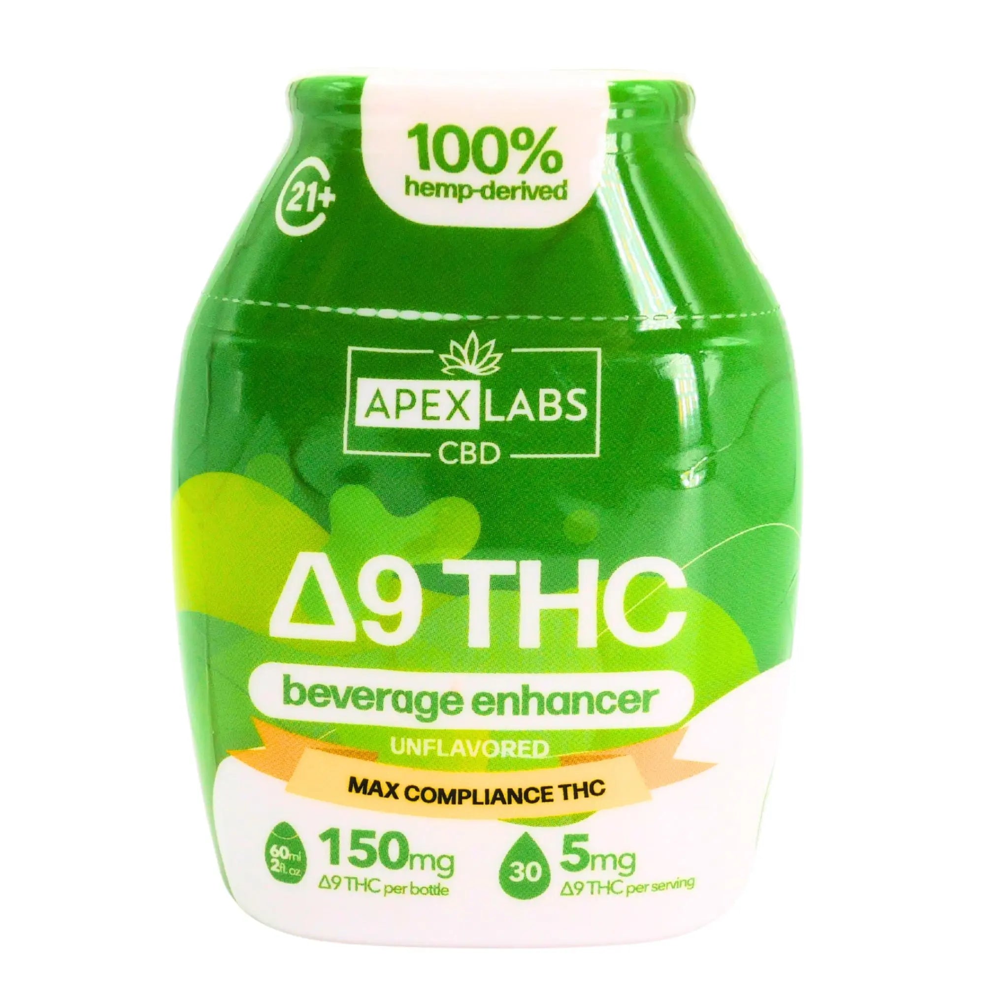 Delta 9 Beverage Enhancer: unflavored (150mg) Apex Labs