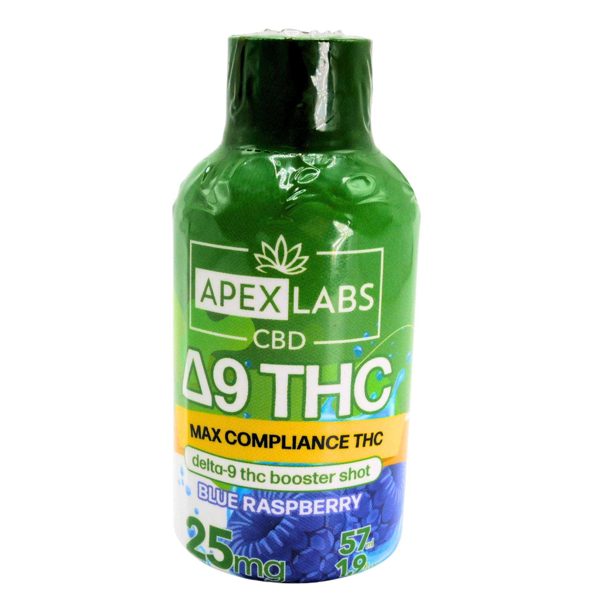 Delta 9 THC Booster Shot: Blue Raspberry (25mg)
