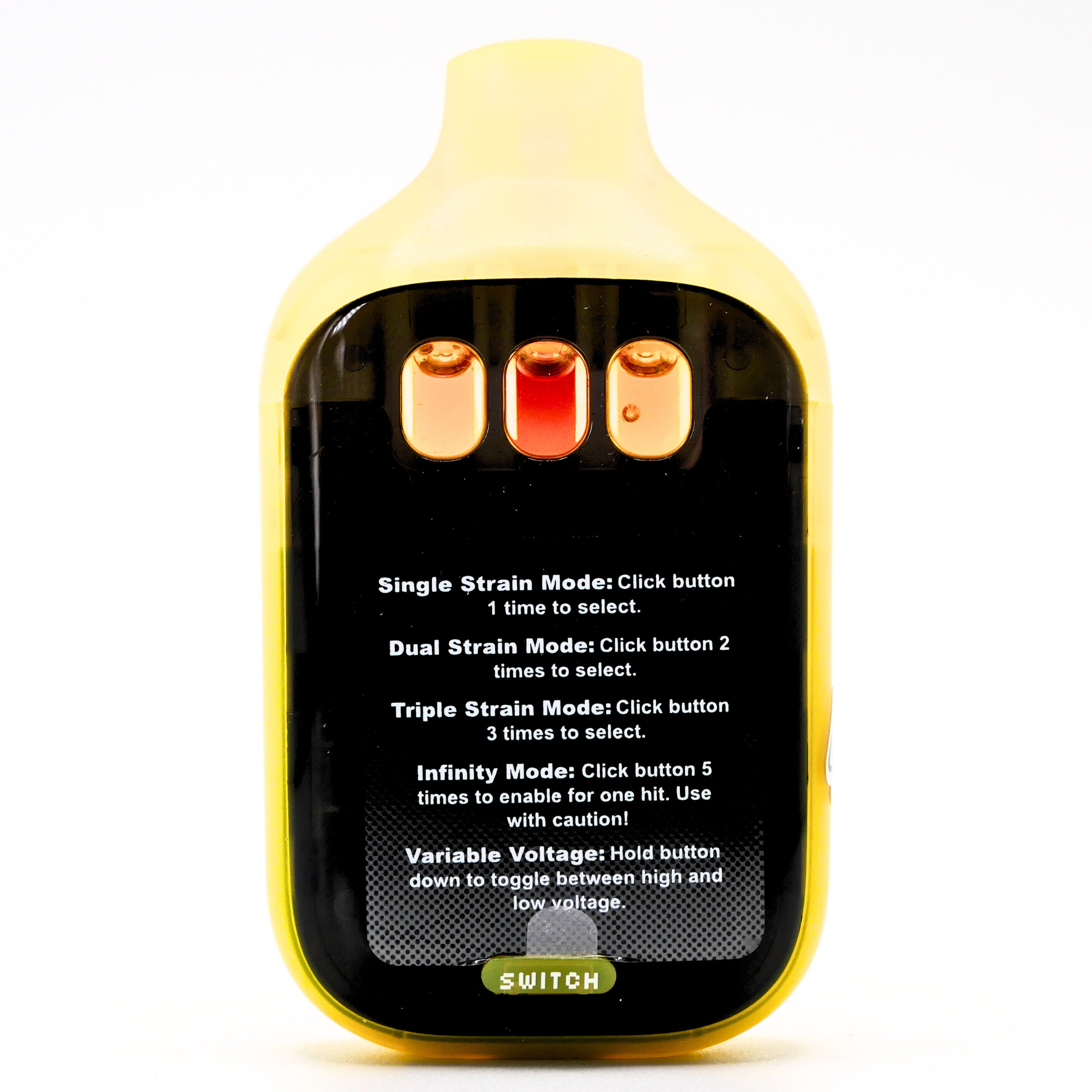 Boutiq Switch Liquid Live Diamonds rechargeable vape: Italian Ice + Lemon Cherry + Z-Runtz (2g) Puffy Parcel