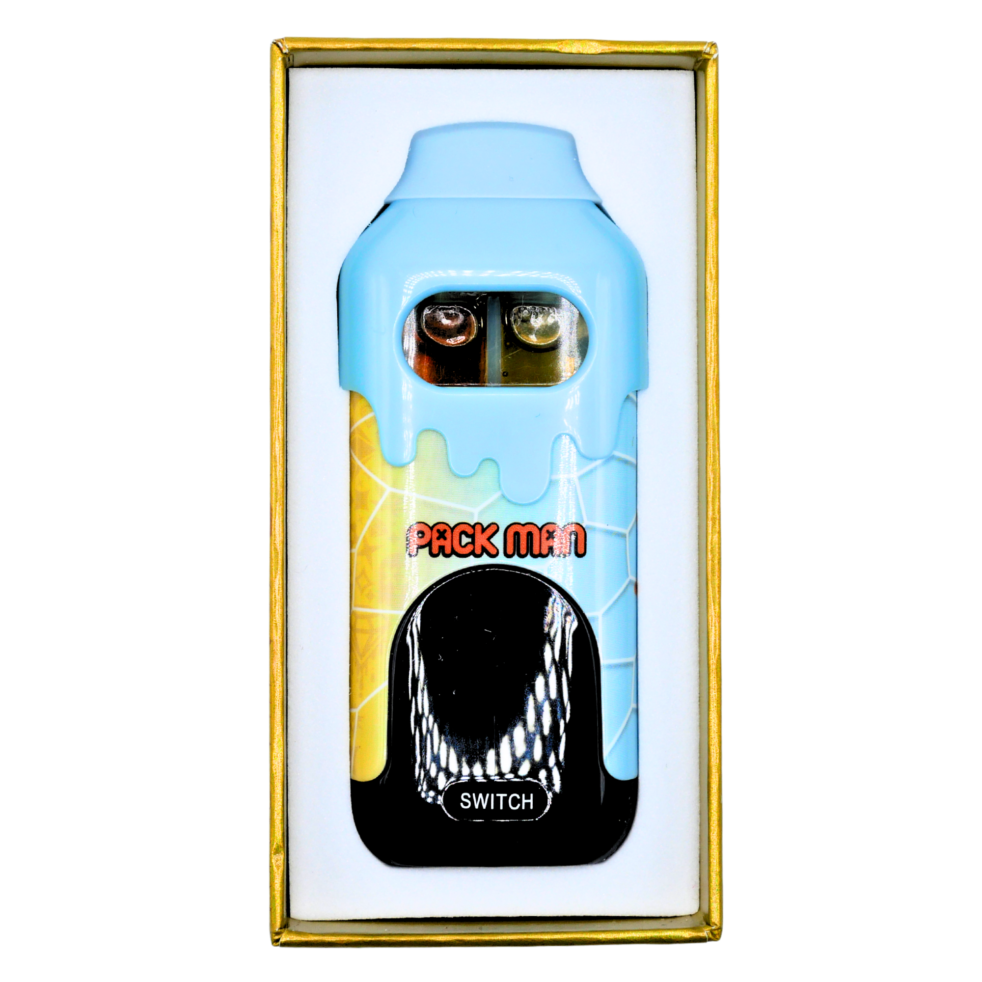 Limited World Cup Pack Man Liquid Diamonds + Live Resin Vape:Tahoe OG (Indica) + Pineapple Express (Sativa)(2g) Puffy Parcel