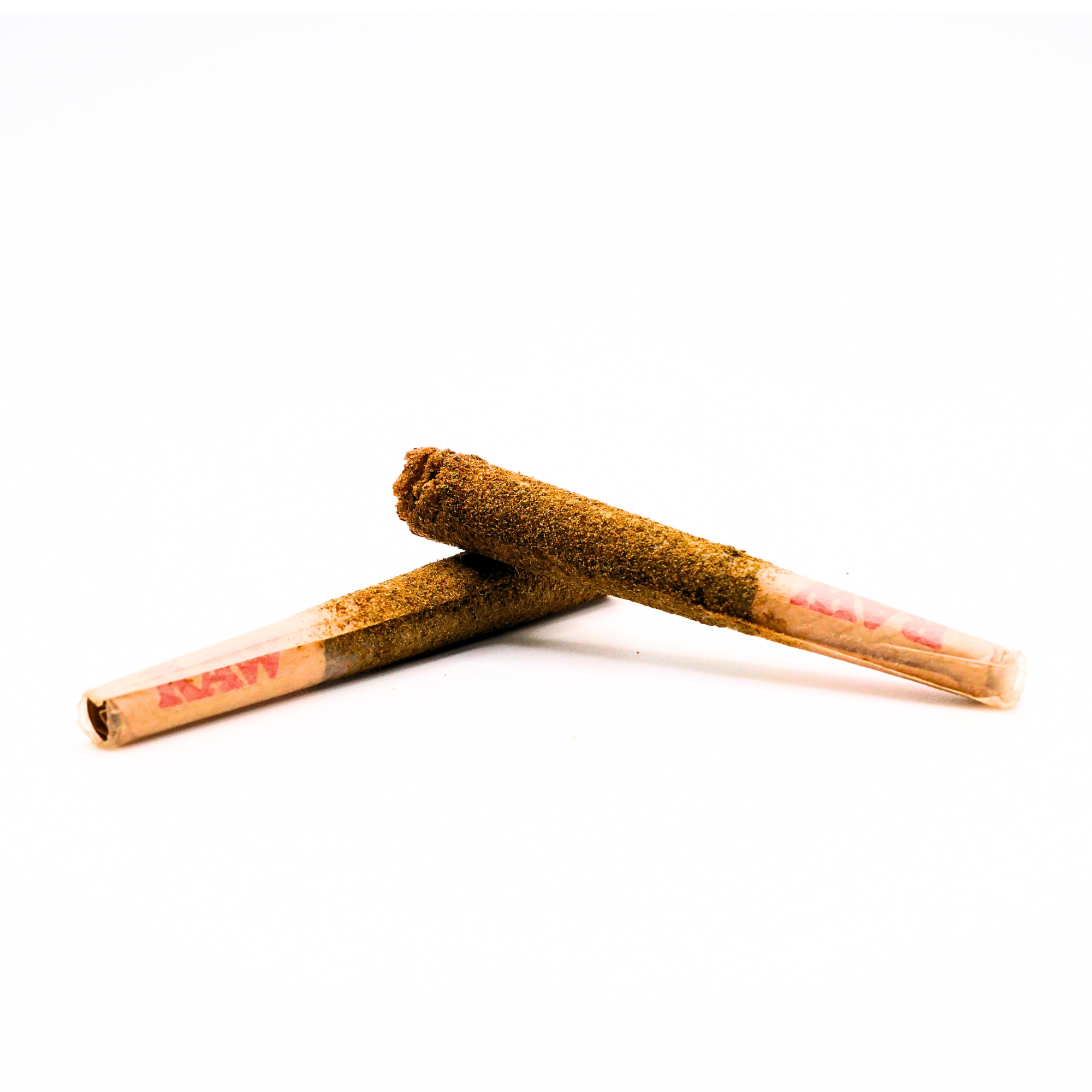 TruLife 5-pack prerolls (INFUSED W/LIQUID DIAMONDS + KIEF): Rainbow Sherbert (2.5g) Puffy Parcel