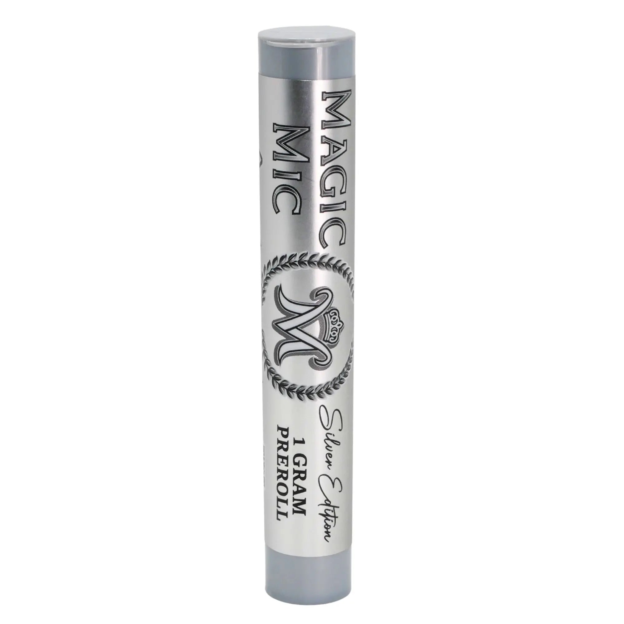Magic Mic Preroll: Silver Edition (1g) Puffy Parcel