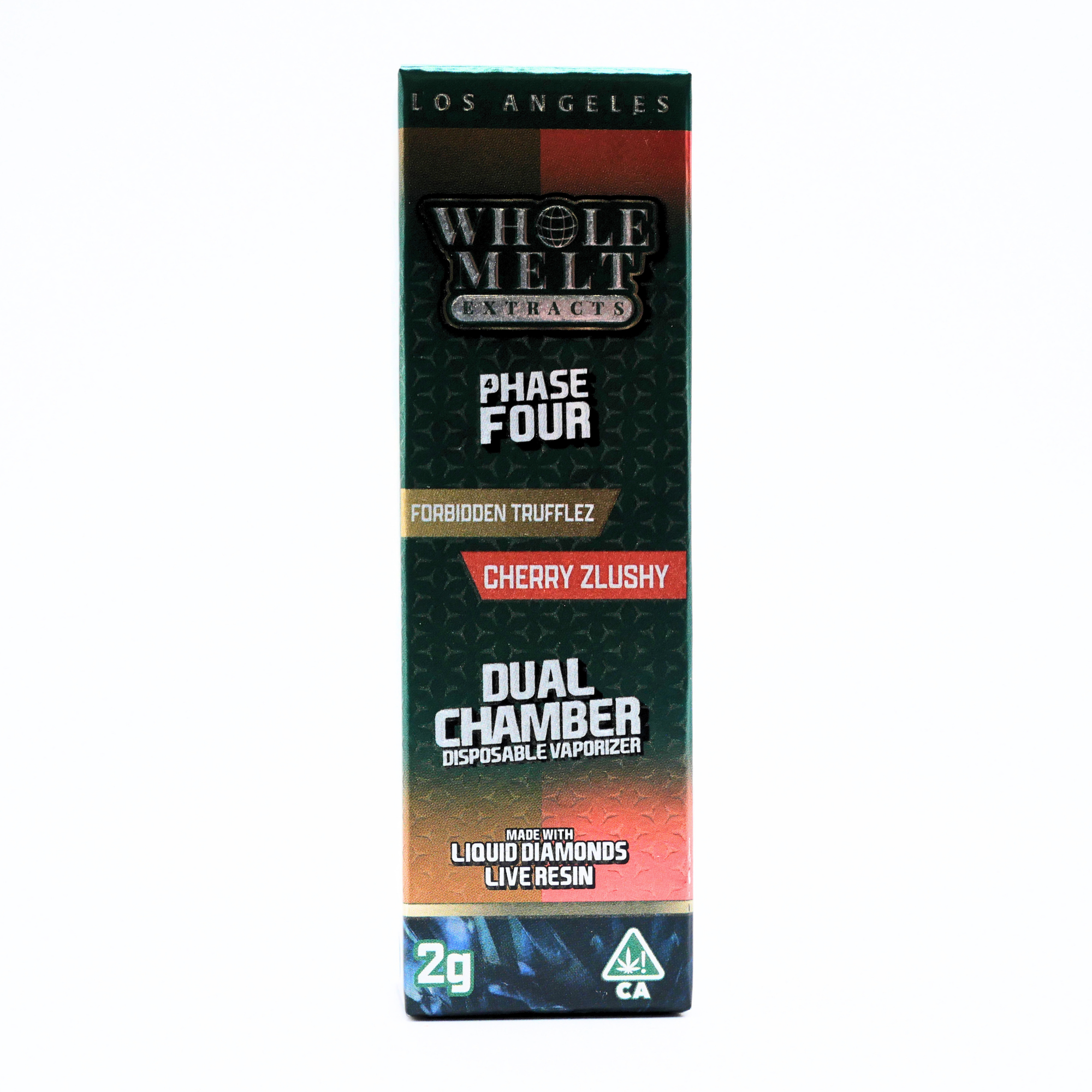 Whole Melt Extracts Phase 4 Dual Chamber | Forbidden Truffle x Cherry Zlushy Puffy Parcel
