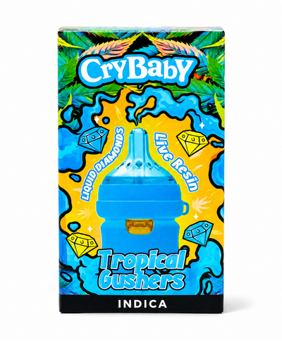 CryBaby Bottle Edition (2G) Vape | Tropical Gushers Puffy Parcel