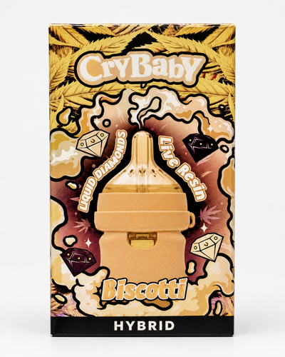 CryBaby Bottle Edition (2G) Vape | Biscotti Puffy Parcel