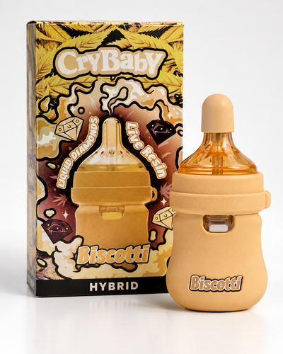 CryBaby Bottle Edition (2G) Vape | Biscotti Puffy Parcel