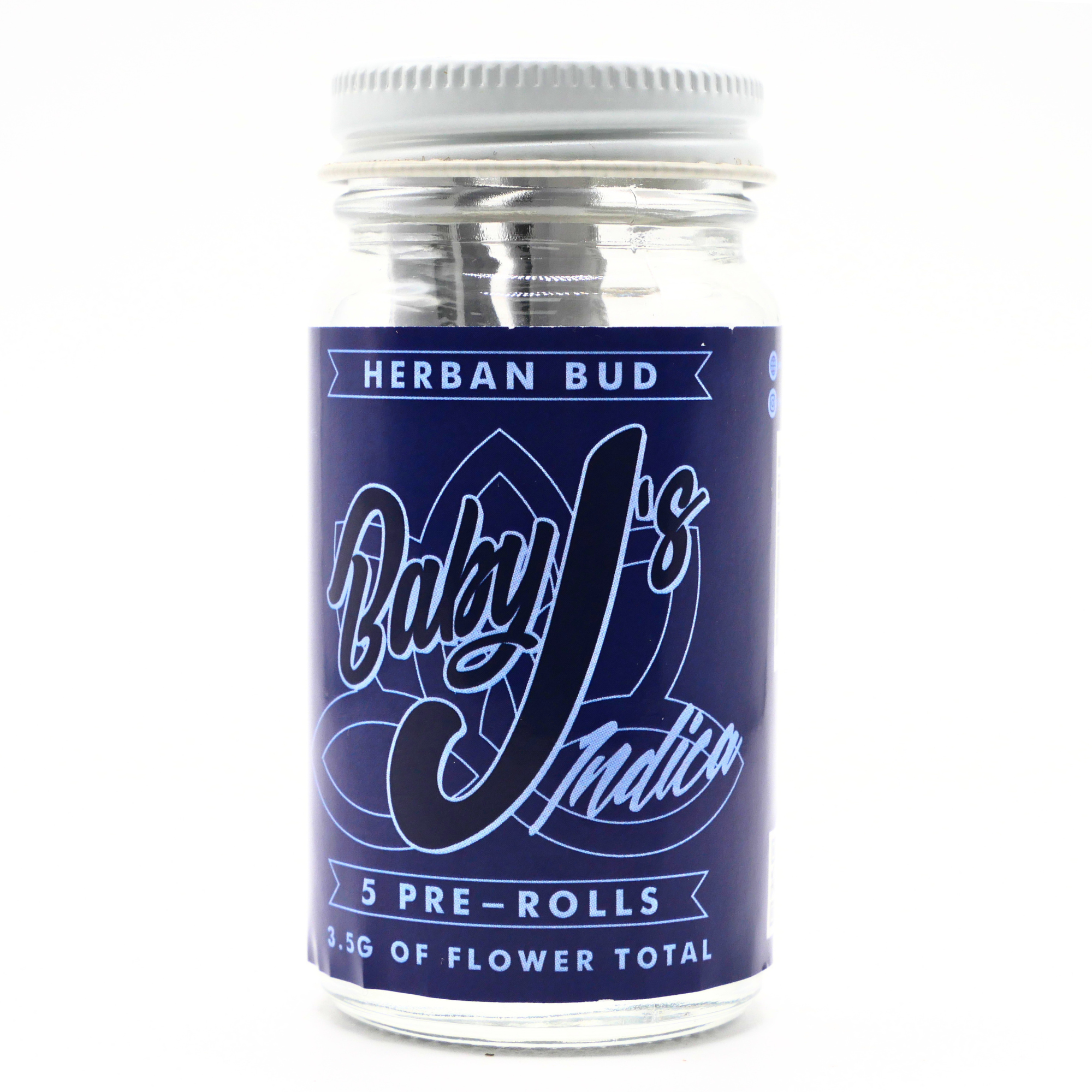 Herban Bud: Baby J's: Private Reserve [Indica](3.5g) Puffy Parcel