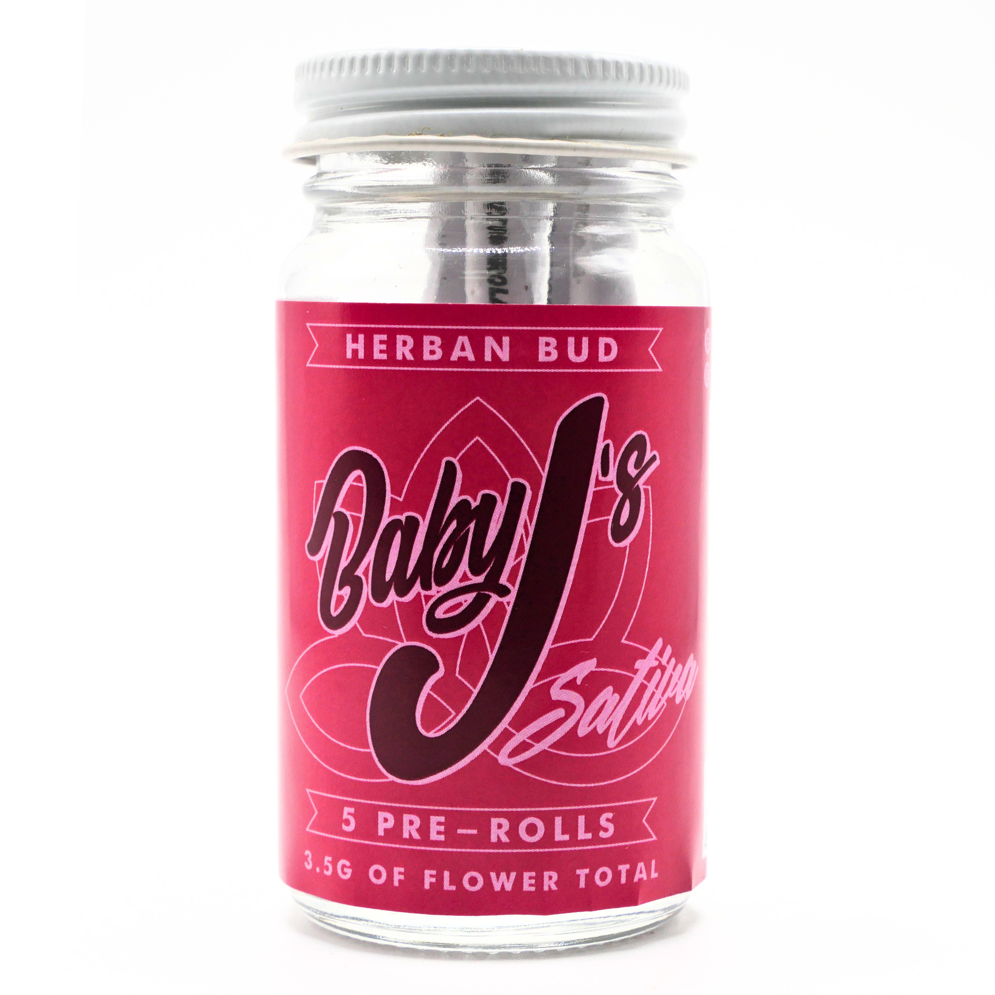 Herban Bud: Baby J's: Zahiti [Indica](3.5g) Puffy Parcel