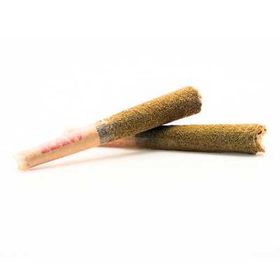 TruLife 5-pack prerolls (INFUSED W/LIQUID DIAMONDS + KIEF): Candyland (2.5g) Puffy Parcel