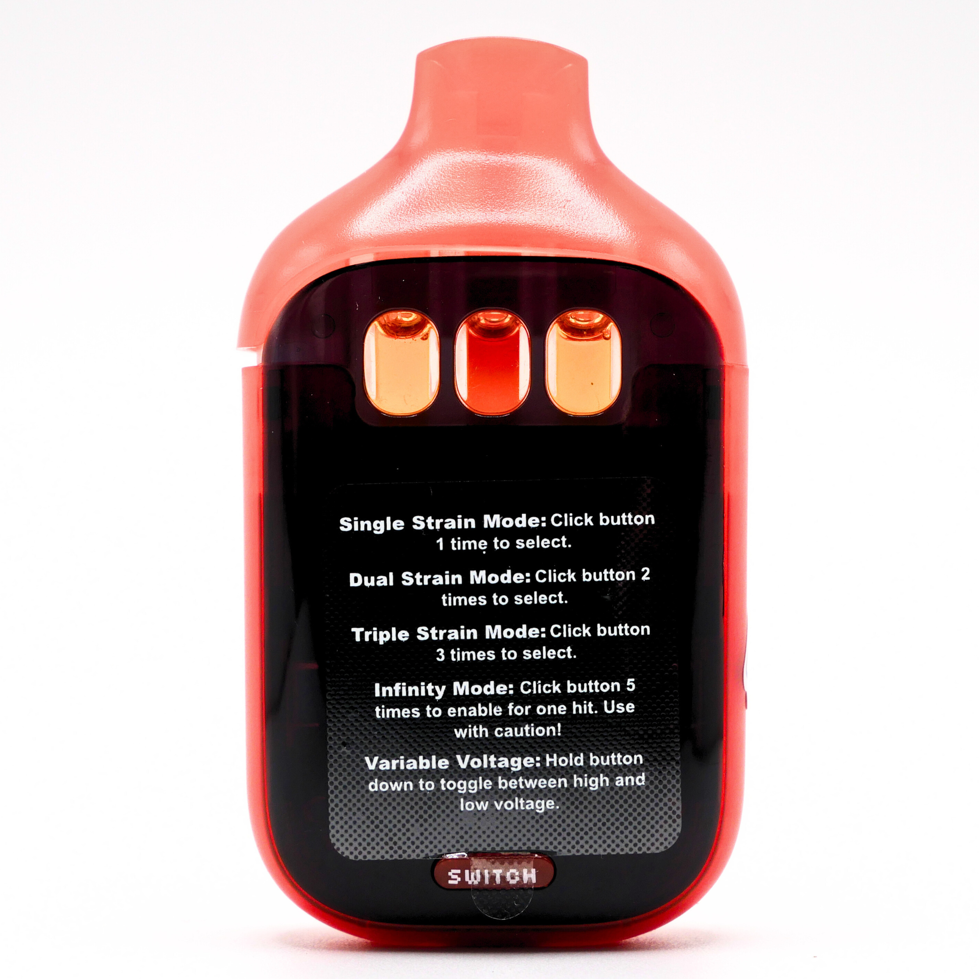 Boutiq Switch Liquid Live Diamonds rechargeable vape: Cherry Lime + Crunch Berry + Orange Mochi (2g) Puffy Parcel