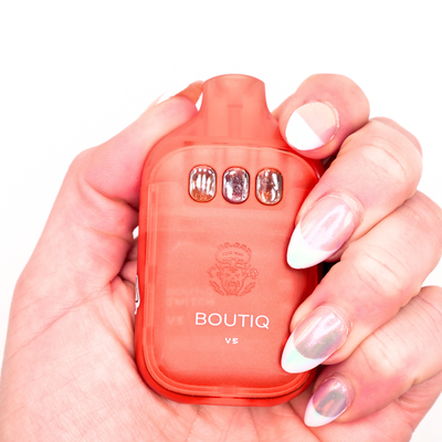 Boutiq Switch Liquid Live Diamonds rechargeable vape: Cherry Lime + Crunch Berry + Orange Mochi (2g) Puffy Parcel