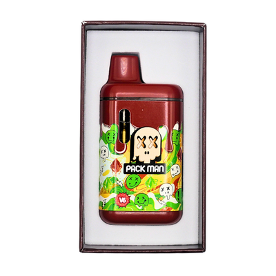 Pack Man Liquid Diamonds + Live Resin vape: Coconut Milk (2g) Puffy Parcel