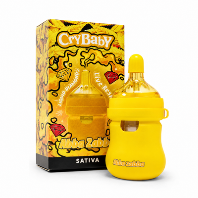 CryBaby Bottle Edition (2G) Vape | Abba Zabba Puffy Parcel