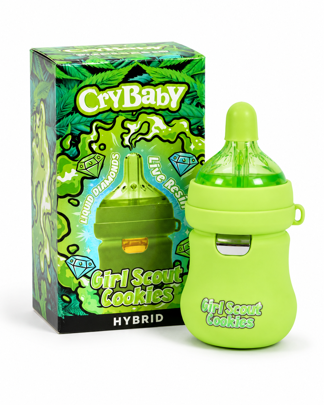 CryBaby Bottle Edition (2G) Vape | Girl Scout Cookies Puffy Parcel