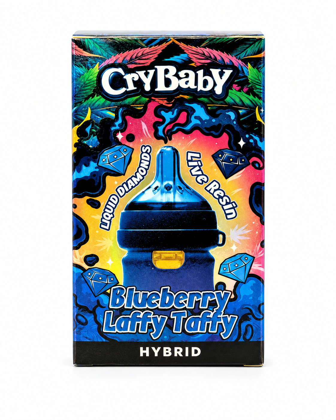 CryBaby Bottle Edition (2G) Vape | Blueberry Laffy Taffy Puffy Parcel
