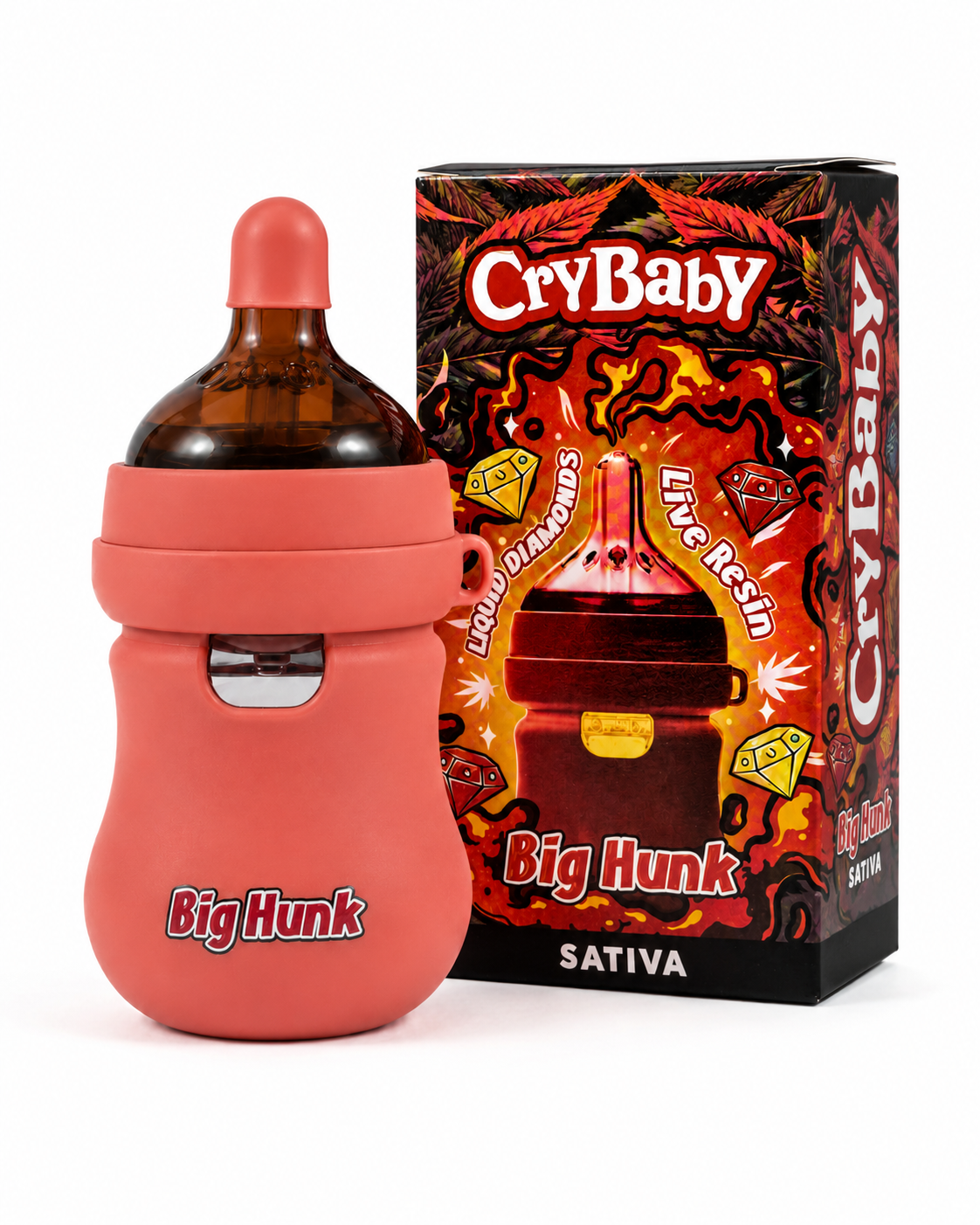 CryBaby Bottle Edition (2G) Vape | Big Hunk Puffy Parcel