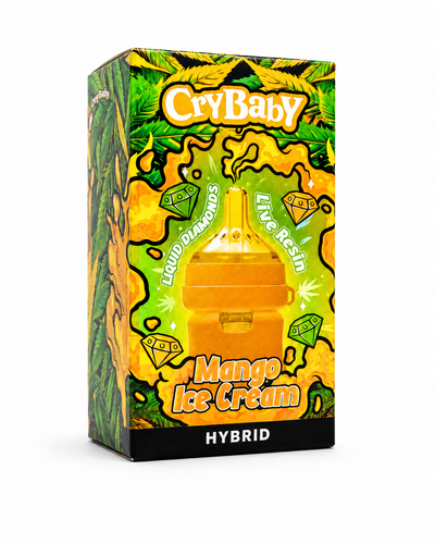 CryBaby Bottle Edition (2G) Vape | Mango Ice Cream Puffy Parcel
