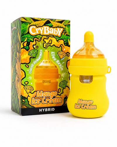 CryBaby Bottle Edition (2G) Vape | Mango Ice Cream Puffy Parcel