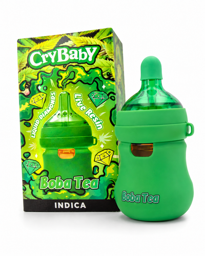 CryBaby Bottle Edition (2G) Vape | Boba Tea Puffy Parcel