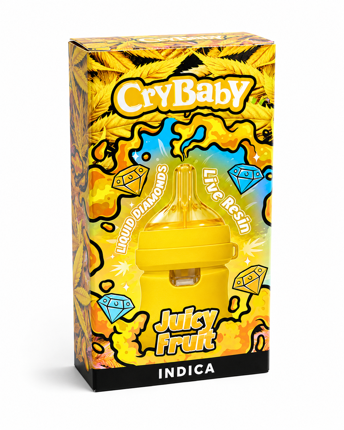 CryBaby Bottle Edition (2G) Vape | Juicy Fruit Puffy Parcel
