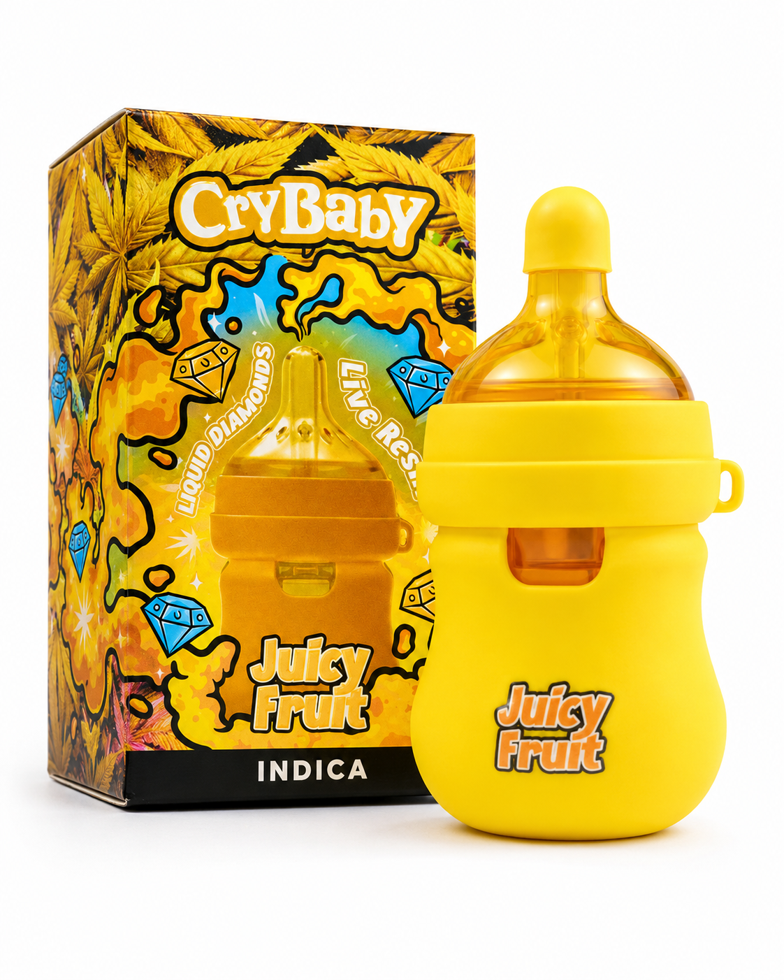 CryBaby Bottle Edition (2G) Vape | Juicy Fruit Puffy Parcel