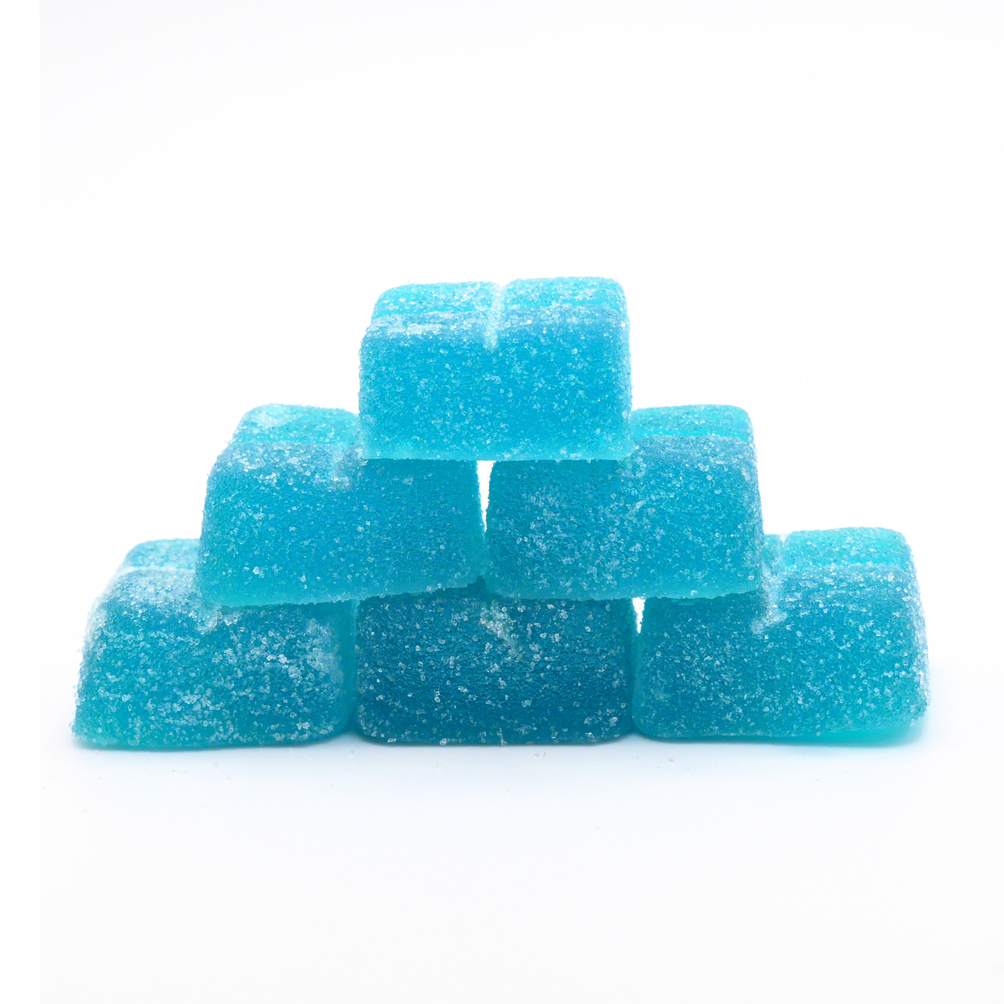 Herban Bud Live Rosin Gummies: Blue Razz Puffy Parcel