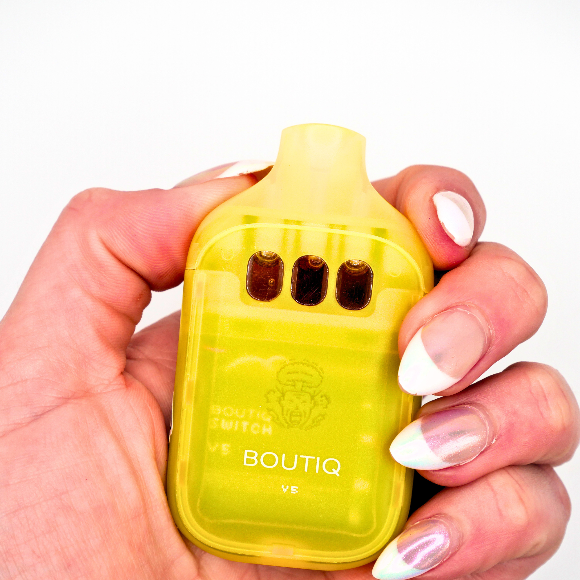 Boutiq Switch Liquid Live Diamonds rechargeable vape: Italian Ice + Lemon Cherry + Z-Runtz (2g) Puffy Parcel