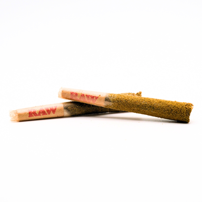 Life 5-pack prerolls (INFUSED W/LIQUID DIAMONDS + KIEF): Pink Champagne (2.5g) Puffy Parcel