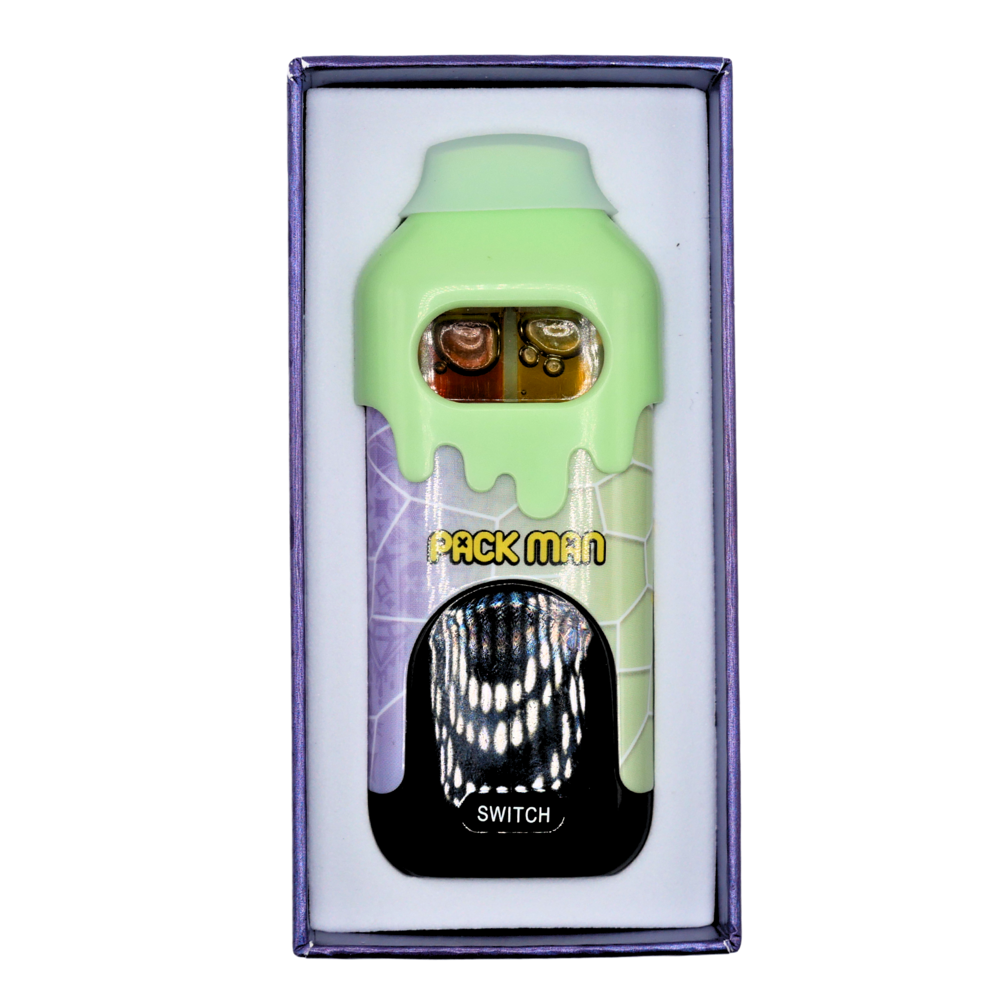 Limited World Cup Pack Man Liquid Diamonds + Live Resin vape: Frozen Pomegranate (Sativa) x Berry Bash (Hybrid) Puffy Parcel
