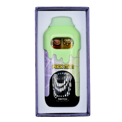 Limited World Cup Pack Man Liquid Diamonds + Live Resin vape: Frozen Pomegranate (Sativa) x Berry Bash (Hybrid) Puffy Parcel