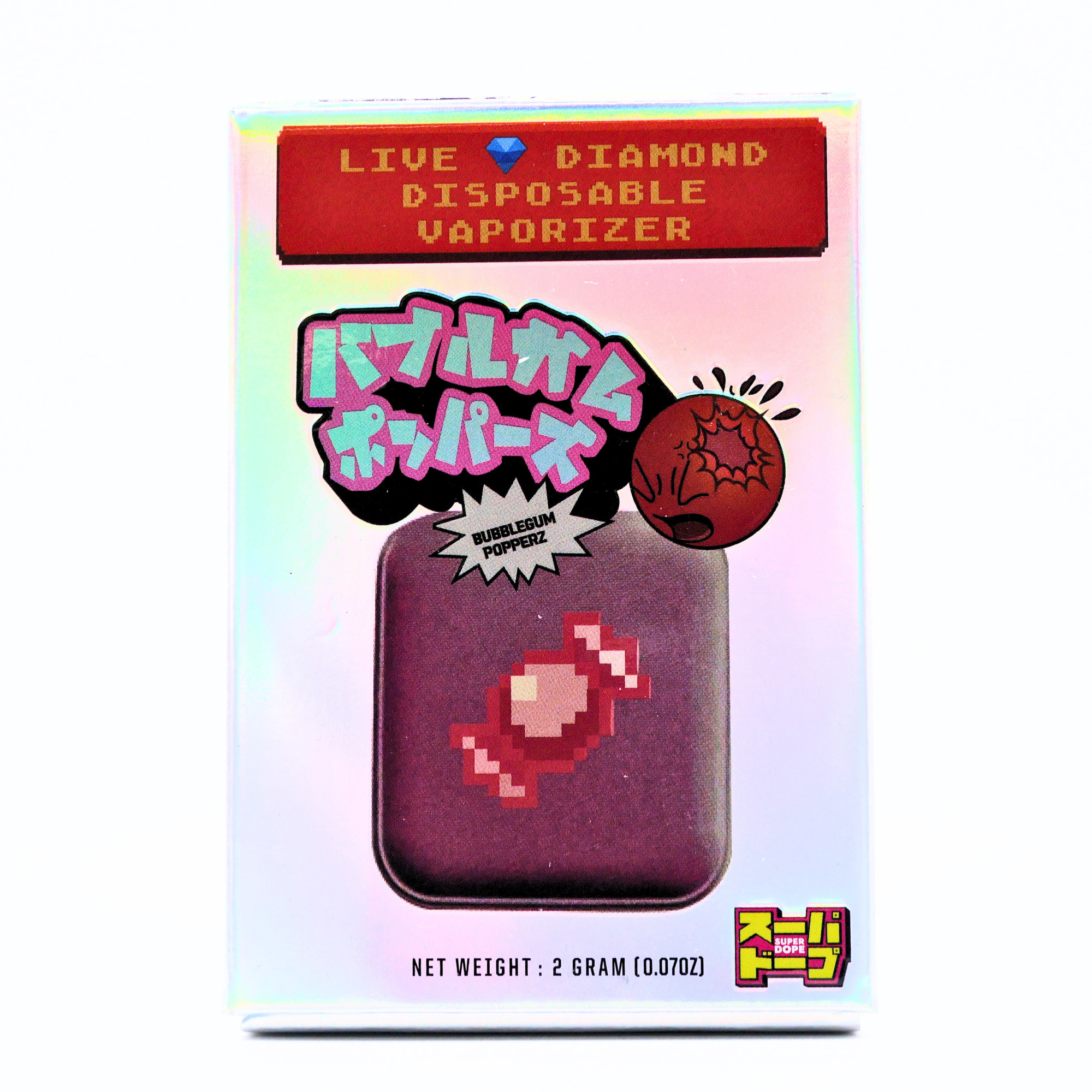 Super Dope 2G Disposable | Bubblegum Popperz Puffy Parcel