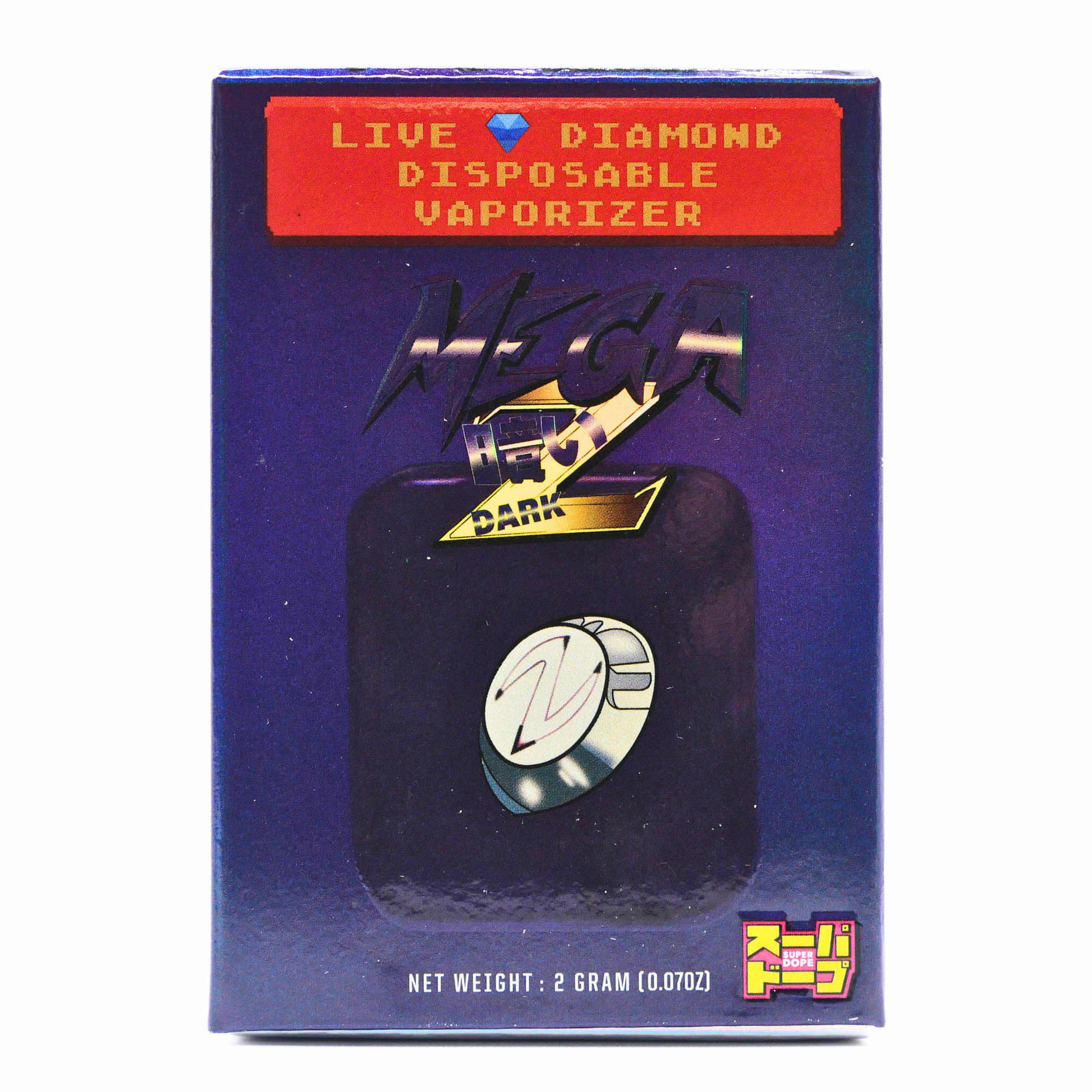 Super Dope 2G Disposable | Mega Dark Puffy Parcel