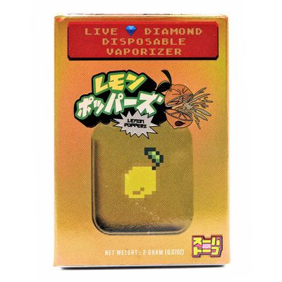 Super Dope 2G Disposable | Lemon Popperz Puffy Parcel