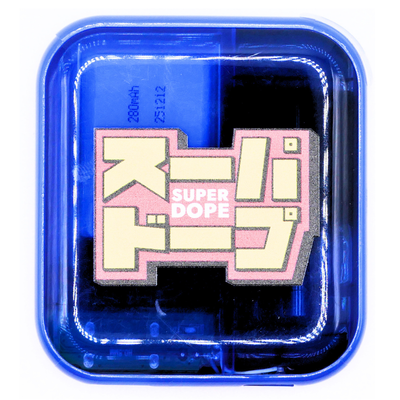 Super Dope 2G Disposable | Mega Blue Puffy Parcel