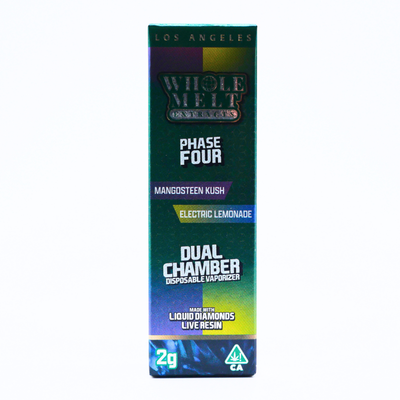 Whole Melt Extracts Phase 4 Dual Chamber |Mangosteen Kush × Electric Lemonade Puffy Parcel