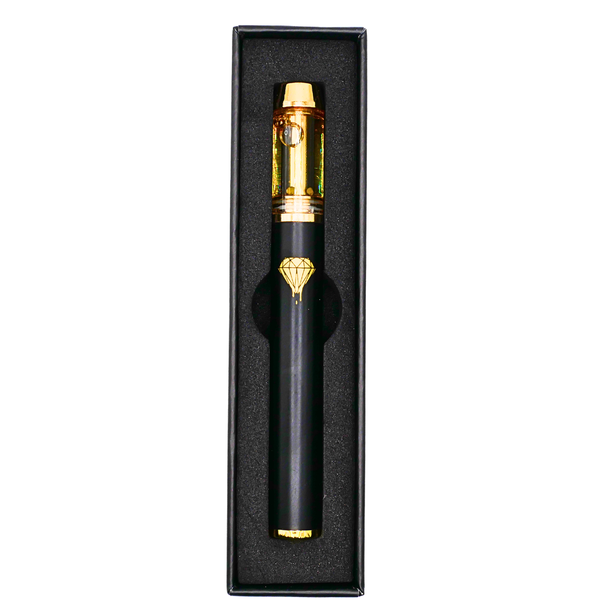 “Diamond Distillates” Live Resin Diamond rechargeable vape pen: Zaza Zaza  (1g) Puffy Parcel